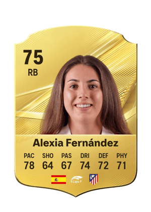 Alexia Fernández - 75 - Rare