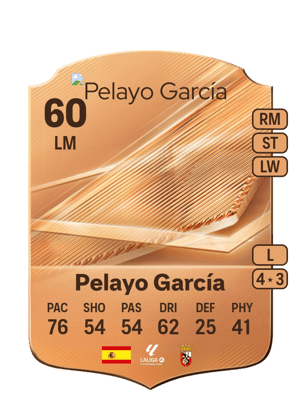 Pelayo García - 60 - Rare