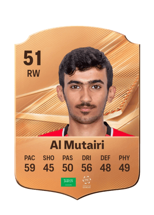 Al Mutairi - 51 - Rare
