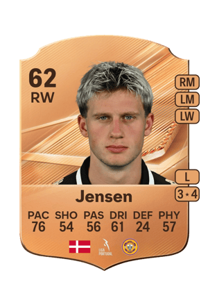 Carta de Markus Jensen no FC 27
