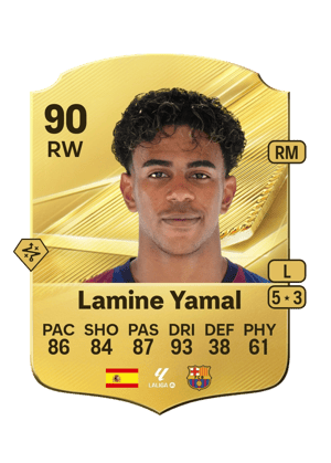Lamine Yamal - 90 - Rare