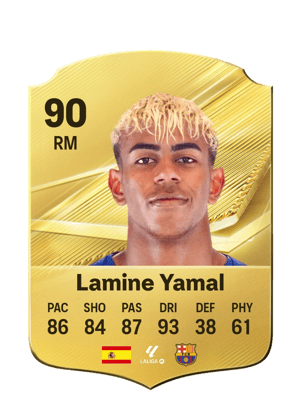 Lamine Yamal - 90 - Rare