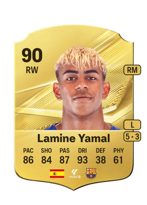 Lamine Yamal - 90 - Rare