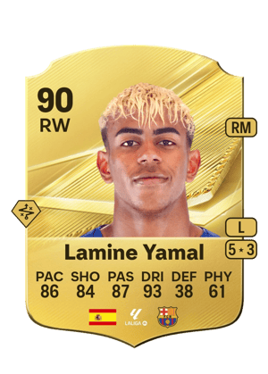 Lamine Yamal - 90 - Rare