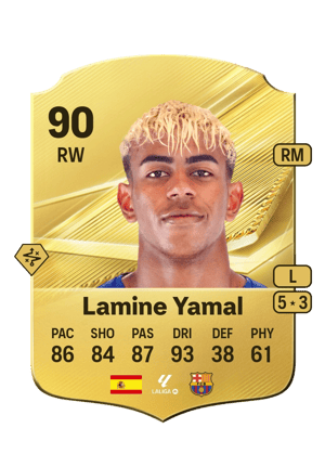 Lamine Yamal - 90 - Rare