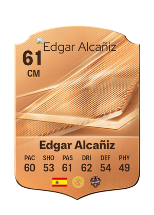 Edgar Alcañiz - 61 - Rare