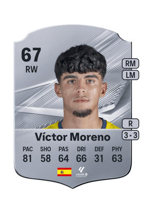 Víctor Moreno - 67 - Rare
