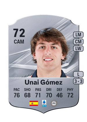 Unai Gómez - 72 - Rare