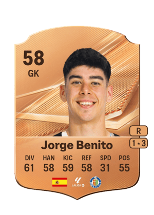 Jorge Benito - 58 - Rare
