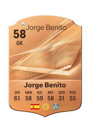 Jorge Benito - 58 - Rare