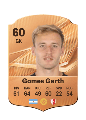 Gomes Gerth - 60 - Rare
