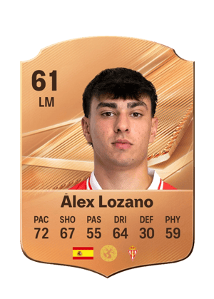 Álex Lozano - 61 - Rare