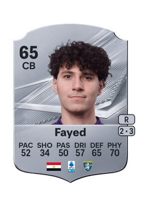 Omar Fayed FC 27 card