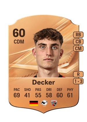 Decker - 60 - Rare