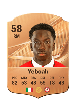 Yeboah - 58 - Rare