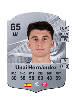Unai Hernández - 65 - Rare