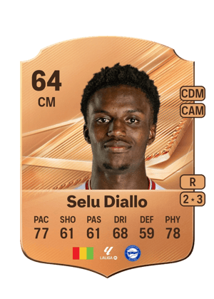 Selu Diallo - 64 - Rare
