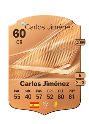 Carlos Jiménez - 60 - Rare