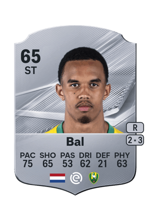 Jesse Bal FC 27 card