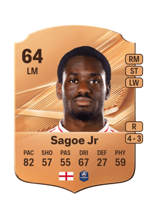 Sagoe Jr - 64 - Rare