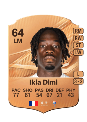 Ikia Dimi - 64 - Rare