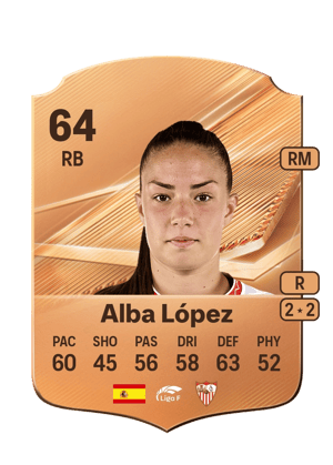 Alba López - 64 - Rare