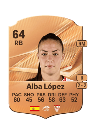 Alba López - 64 - Rare