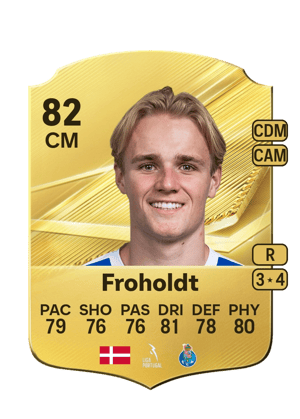 Carta de Victor Froholdt no FC 27