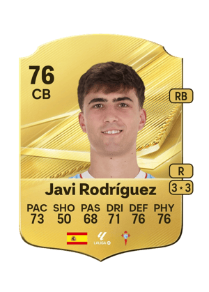Javi Rodríguez - 76 - Rare