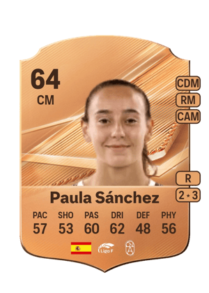Paula Sánchez - 64 - Rare