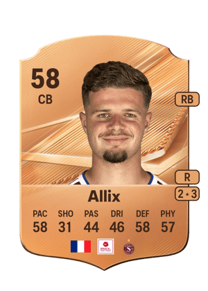 Allix - 58 - Rare