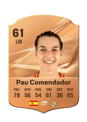 Pau Comendador - 61 - Rare