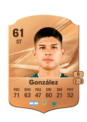 González - 61 - Rare