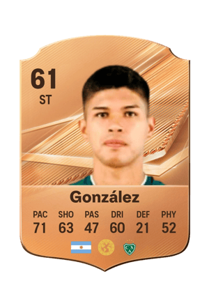 González - 61 - Rare