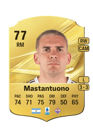 Mastantuono - 77 - Rare