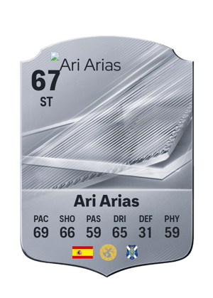 Ari Arias - 67 - Rare