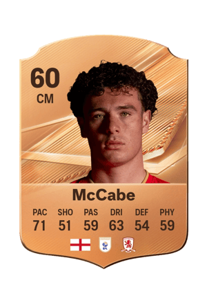 McCabe - 60 - Rare