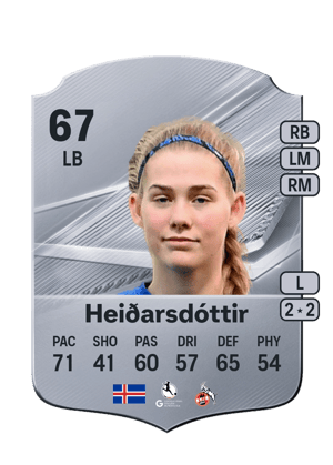 Heiðarsdóttir - 67 - Rare