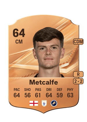 Metcalfe - 64 - Rare