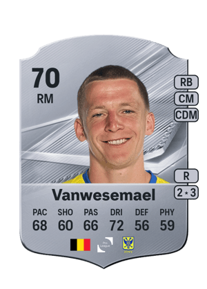 Vanwesemael - 70 - Rare
