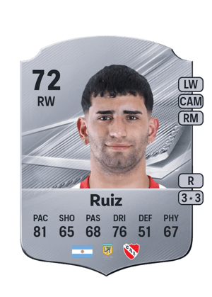Ruiz - 72 - Rare