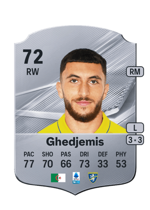 Ghedjemis - 72 - Rare