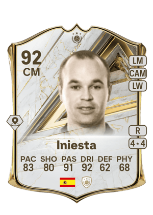Iniesta - 92 - Base Icon