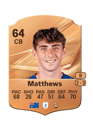 Matthews - 64 - Rare