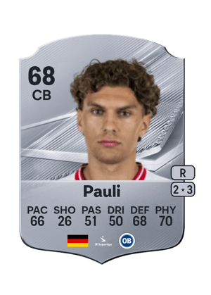 Pauli - 68 - Rare