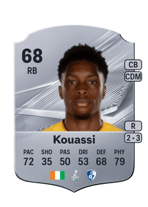 Kouassi - 68 - Rare