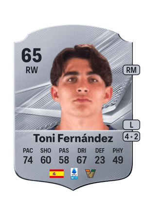 Toni Fernández - 65 - Rare