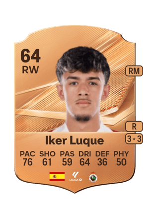 Iker Luque - 64 - Rare