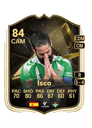 Isco - 84 - Team of the week