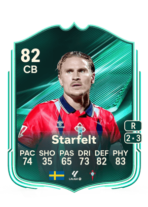 Carta de Carl Starfelt en FC 27